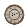 ESTHETI home Roloi Toixou Plastiko Antike Xruso/Mpez 50.6x5x50.6cm 813-30042